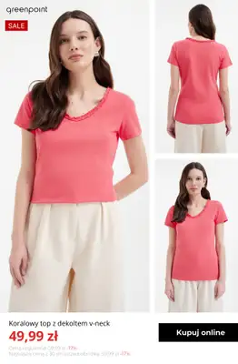 Greenpoint - gazetka promocyjna Stylowe topy i t-shirty w supercenach od poniedziałku 02.03 do poniedziałku 09.03 - strona 13