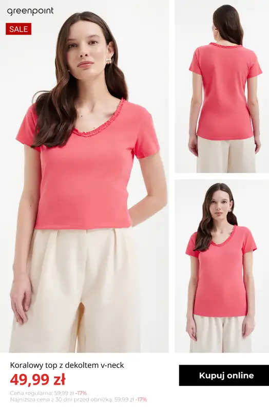 Greenpoint - gazetka promocyjna Stylowe topy i t-shirty w supercenach od poniedziałku 02.03 do poniedziałku 09.03 - strona 13