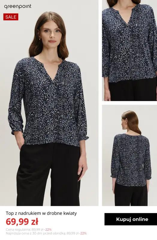 Greenpoint - gazetka promocyjna Stylowe topy i t-shirty w supercenach od poniedziałku 02.03 do poniedziałku 09.03 - strona 9