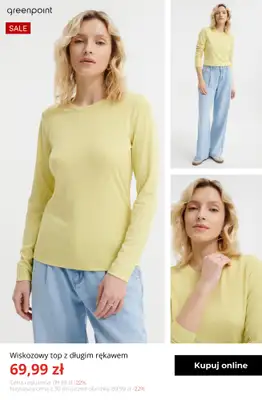 Greenpoint - gazetka promocyjna Stylowe topy i t-shirty w supercenach od poniedziałku 02.03 do poniedziałku 09.03 - strona 5