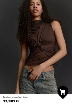 Bershka - gazetka promocyjna TOPY damskie od poniedziałku 02.03  - strona 8