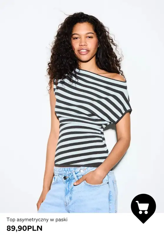 Bershka - gazetka promocyjna TOPY damskie od poniedziałku 02.03  - strona 7