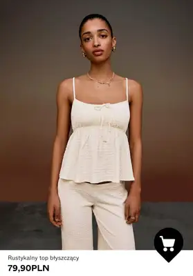 Bershka - gazetka promocyjna TOPY damskie od poniedziałku 02.03  - strona 9