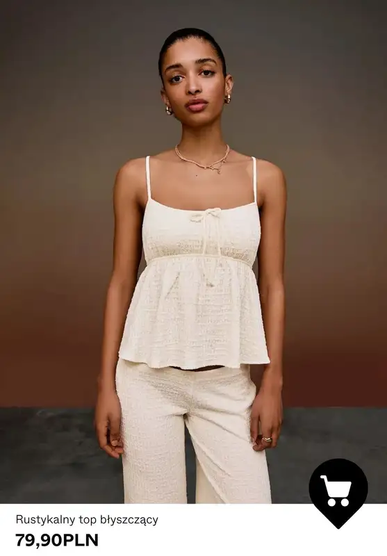 Bershka - gazetka promocyjna TOPY damskie od poniedziałku 02.03  - strona 9