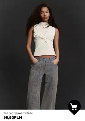 Bershka - gazetka promocyjna TOPY damskie od poniedziałku 02.03  - strona 6