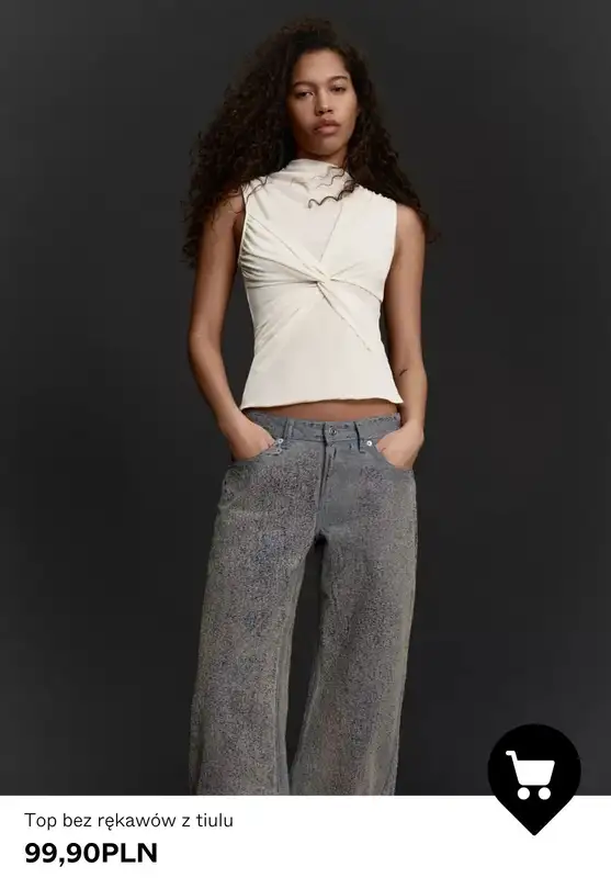 Bershka - gazetka promocyjna TOPY damskie od poniedziałku 02.03  - strona 6