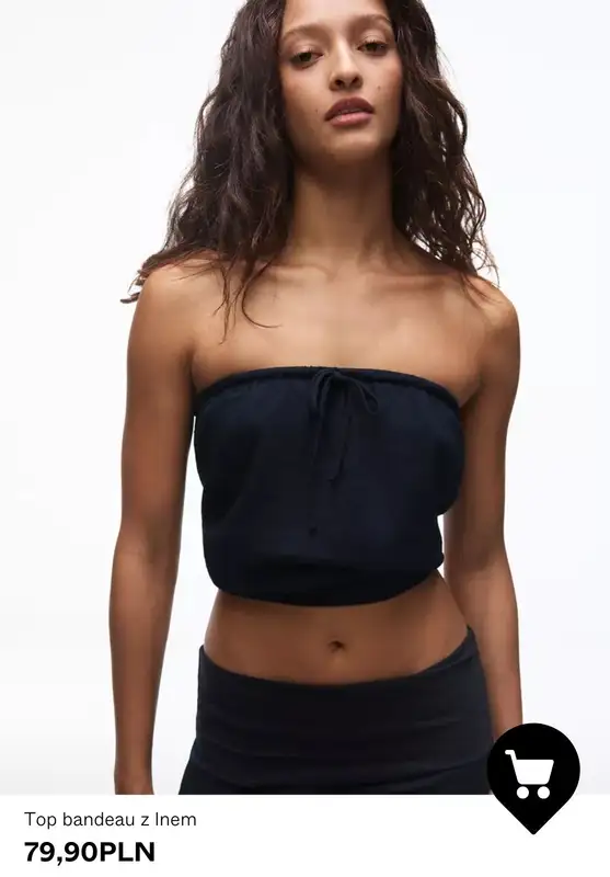 Bershka - gazetka promocyjna TOPY damskie od poniedziałku 02.03  - strona 10