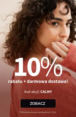 bonprix - gazetka promocyjna 10% rabatu + darmowa dostawa z KODEM! od poniedziałku 02.03 do środy 04.03
