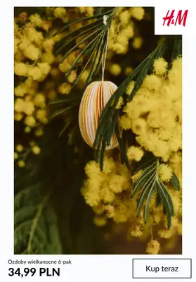 H&M - gazetka promocyjna Dekoracje na WIELKANOC od poniedziałku 02.03  - strona 5