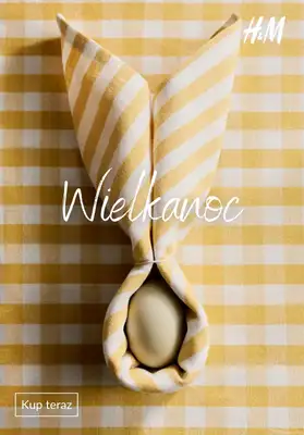 H&M - gazetka promocyjna Dekoracje na WIELKANOC od poniedziałku 02.03 