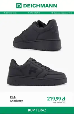 Deichmann - gazetka promocyjna Sneakersy płaskie damskie od poniedziałku 02.03  - strona 11