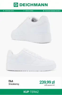 Deichmann - gazetka promocyjna Sneakersy płaskie damskie od poniedziałku 02.03  - strona 9