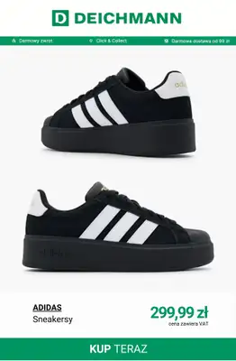 Deichmann - gazetka promocyjna Sneakersy płaskie damskie od poniedziałku 02.03  - strona 4