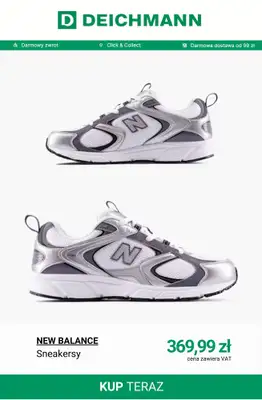 Deichmann - gazetka promocyjna Sneakersy płaskie damskie od poniedziałku 02.03  - strona 8