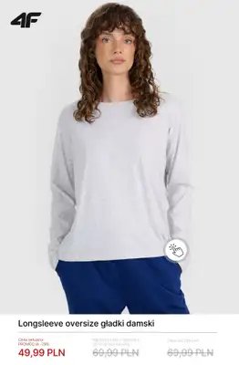 4F - gazetka promocyjna Koszulki i T-shirty damskie – od 19,99 zł od poniedziałku 02.03  - strona 7