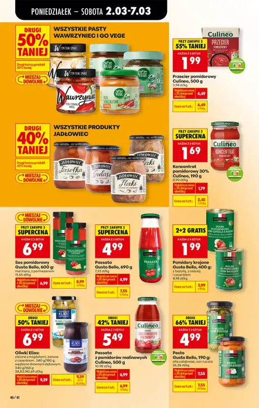 Biedronka - gazetka promocyjna Od poniedziałku od poniedziałku 02.03 do soboty 07.03 - strona 62