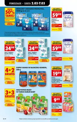 Biedronka - gazetka promocyjna Od poniedziałku od poniedziałku 02.03 do soboty 07.03 - strona 84