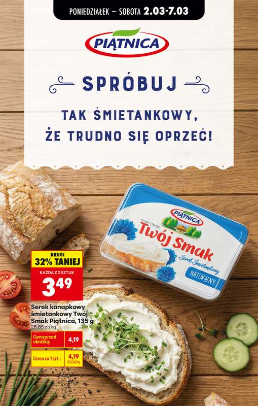 Biedronka - gazetka promocyjna Od poniedziałku od poniedziałku 02.03 do soboty 07.03 - strona 56