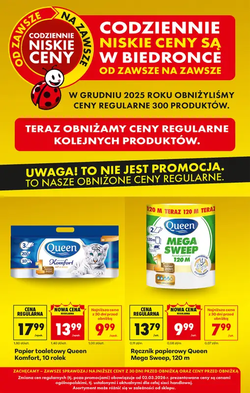 Biedronka - gazetka promocyjna Od poniedziałku od poniedziałku 02.03 do soboty 07.03 - strona 6