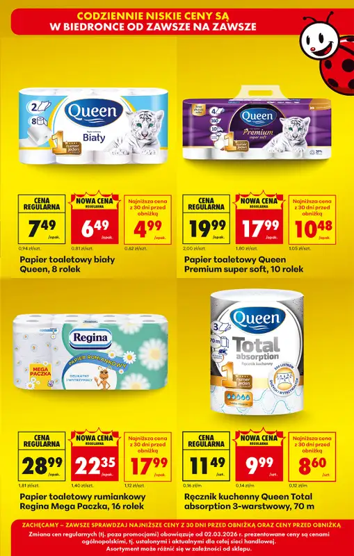Biedronka - gazetka promocyjna Od poniedziałku od poniedziałku 02.03 do soboty 07.03 - strona 7