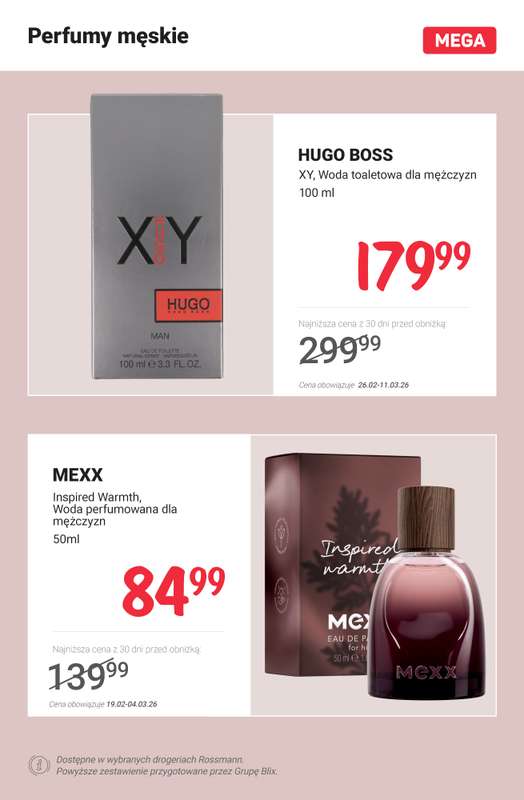 Rossmann - gazetka promocyjna MEGA promocje na zapachy! od poniedziałku 02.03 do środy 04.03 - strona 11