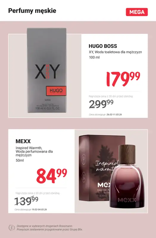 Rossmann - gazetka promocyjna MEGA promocje na zapachy! od poniedziałku 02.03 do środy 04.03 - strona 11