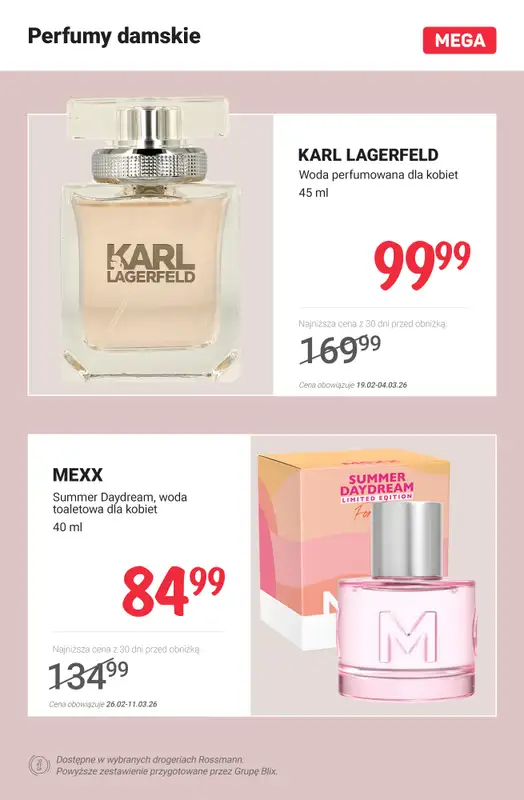 Rossmann - gazetka promocyjna MEGA promocje na zapachy! od poniedziałku 02.03 do środy 04.03 - strona 5