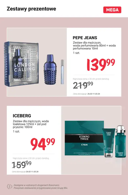 Rossmann - gazetka promocyjna MEGA promocje na zapachy! od poniedziałku 02.03 do środy 04.03 - strona 12