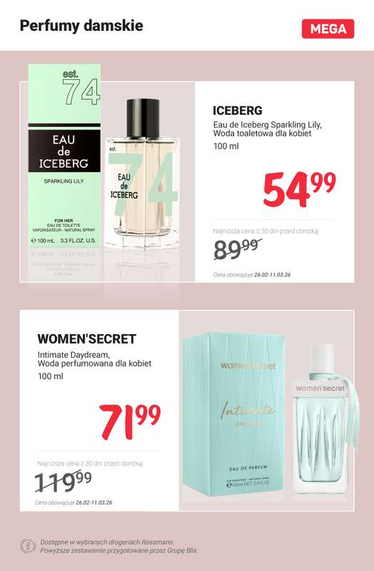 Rossmann - gazetka promocyjna MEGA promocje na zapachy! od poniedziałku 02.03 do środy 04.03 - strona 6