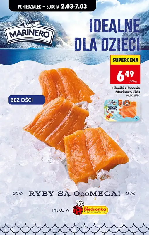 Biedronka - gazetka promocyjna Od poniedziałku, Z ladą tradycyjną od poniedziałku 02.03 do soboty 07.03 - strona 48