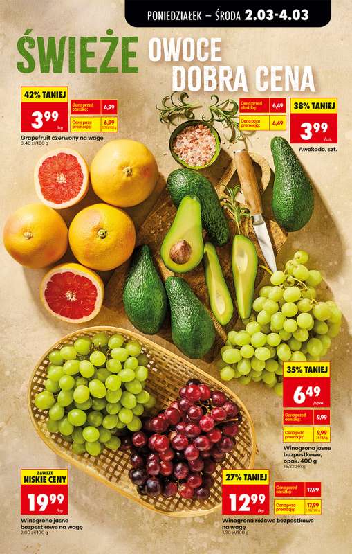 Biedronka - gazetka promocyjna Od poniedziałku, Z ladą tradycyjną od poniedziałku 02.03 do soboty 07.03 - strona 39