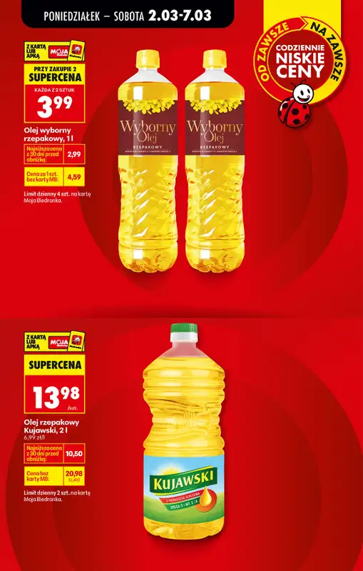 Biedronka - gazetka promocyjna Od poniedziałku, Z ladą tradycyjną od poniedziałku 02.03 do soboty 07.03 - strona 23