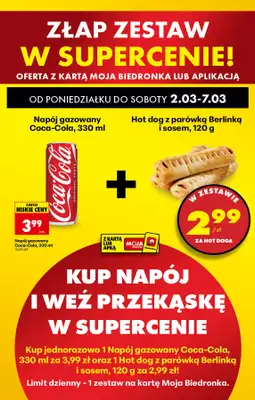 Biedronka - gazetka promocyjna Od poniedziałku, Z ladą tradycyjną od poniedziałku 02.03 do soboty 07.03 - strona 96