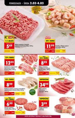 Biedronka - gazetka promocyjna Od poniedziałku, Z ladą tradycyjną od poniedziałku 02.03 do soboty 07.03 - strona 44