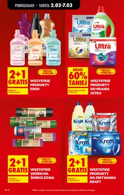 Biedronka - gazetka promocyjna Od poniedziałku, Z ladą tradycyjną od poniedziałku 02.03 do soboty 07.03 - strona 34