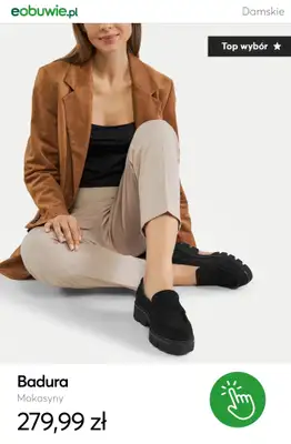 eobuwie.pl - gazetka promocyjna Mokasyny damskie – wiosenna klasyka od poniedziałku 02.03  - strona 9