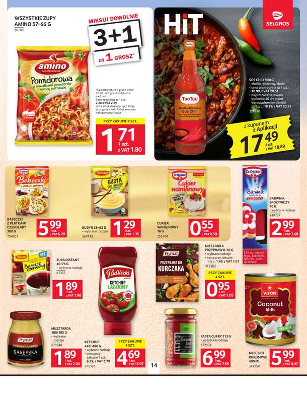 Selgros - gazetka promocyjna Oferta spożywcza od czwartku 05.03 do środy 18.03 - strona 14