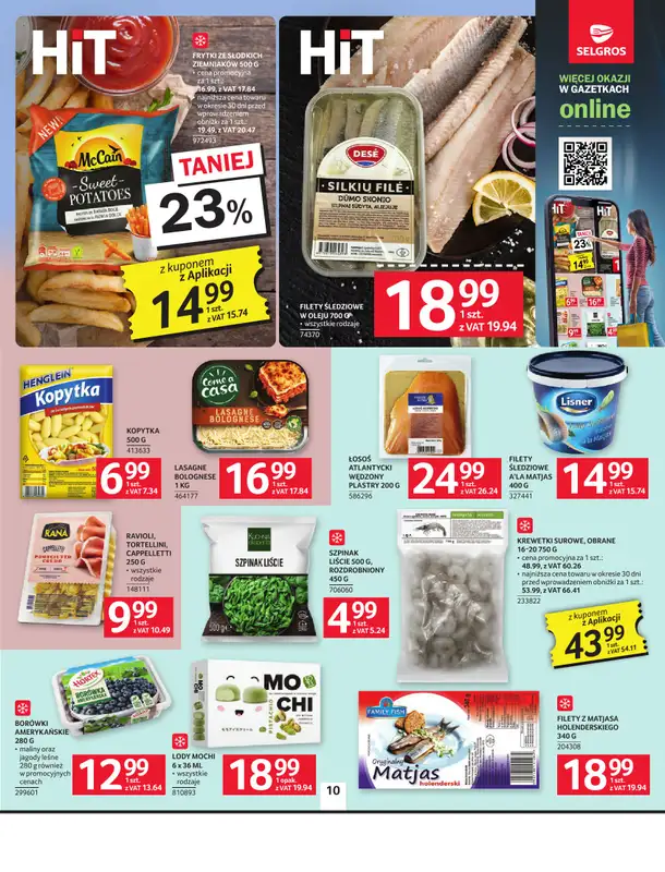 Selgros - gazetka promocyjna Oferta spożywcza od czwartku 05.03 do środy 18.03 - strona 10