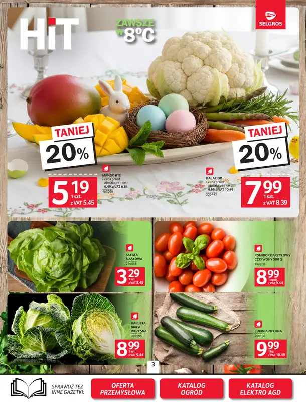 Selgros - gazetka promocyjna Oferta spożywcza od czwartku 05.03 do środy 18.03 - strona 3
