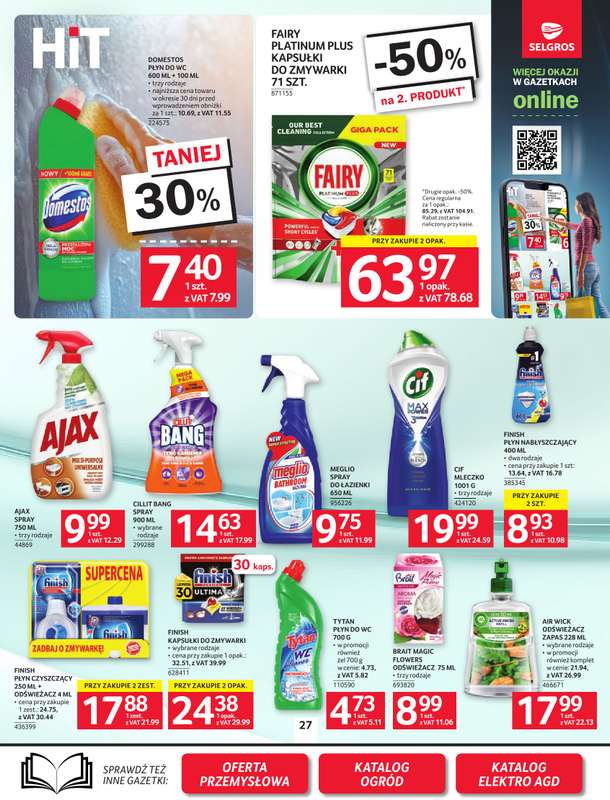 Selgros - gazetka promocyjna Oferta spożywcza od czwartku 05.03 do środy 18.03 - strona 27
