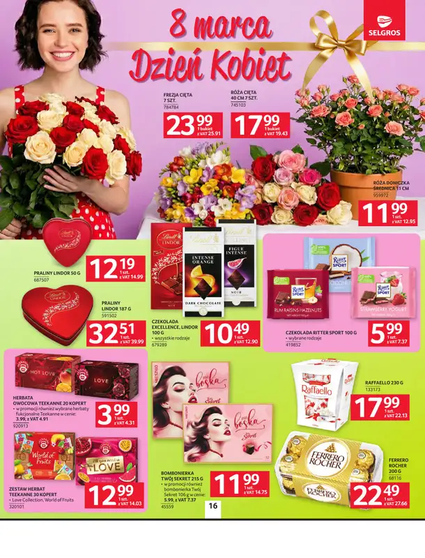 Selgros - gazetka promocyjna Oferta spożywcza od czwartku 05.03 do środy 18.03 - strona 16
