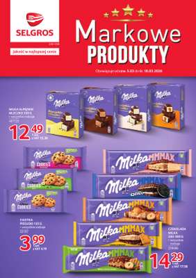 Selgros - gazetka promocyjna Katalog Markowe Produkty od czwartku 05.03 do środy 18.03