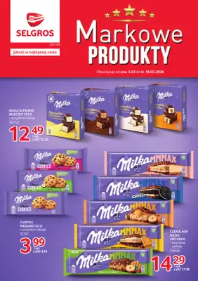 Selgros - gazetka promocyjna Katalog Markowe Produkty od czwartku 05.03 do środy 18.03