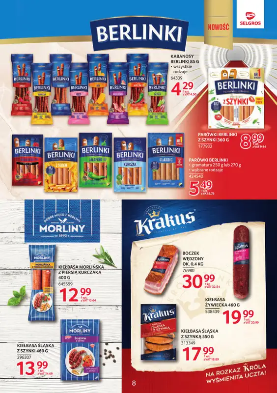 Selgros - gazetka promocyjna Katalog Markowe Produkty od czwartku 05.03 do środy 18.03 - strona 8