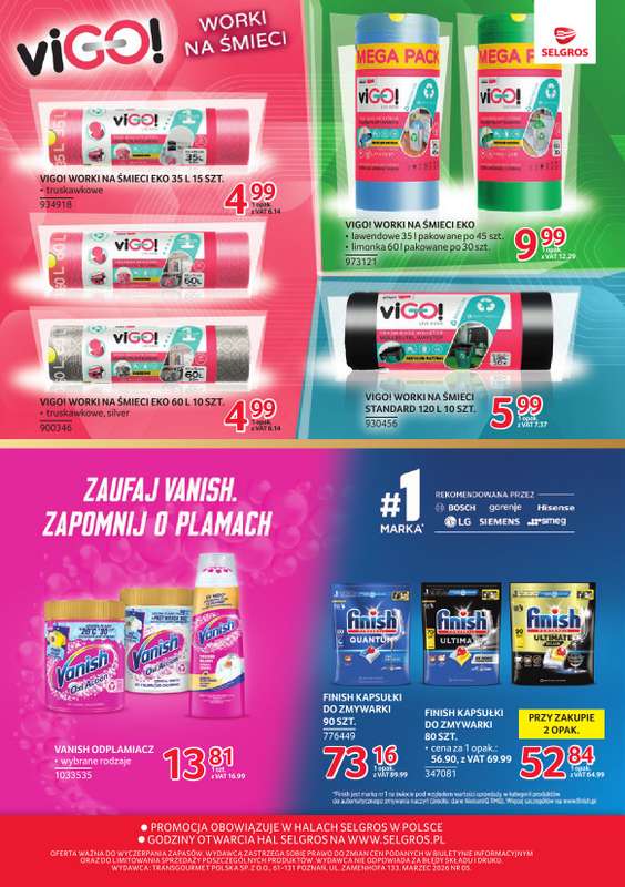 Selgros - gazetka promocyjna Katalog Markowe Produkty od czwartku 05.03 do środy 18.03 - strona 24