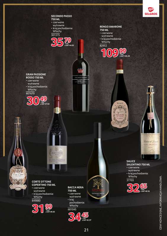 Selgros - gazetka promocyjna Katalog Markowe Produkty od czwartku 05.03 do środy 18.03 - strona 21
