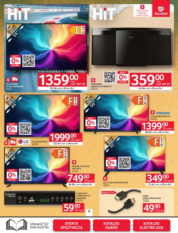 Selgros - gazetka promocyjna Oferta przemysłowa od czwartku 05.03 do środy 18.03 - strona 7