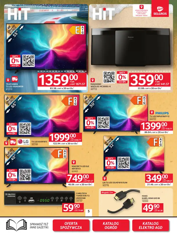 Selgros - gazetka promocyjna Oferta przemysłowa od czwartku 05.03 do środy 18.03 - strona 7