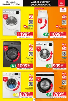 Selgros - gazetka promocyjna Katalog Elektro AGD od czwartku 05.03 do środy 18.03 - strona 12