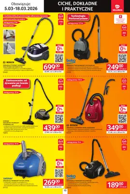 Selgros - gazetka promocyjna Katalog Elektro AGD od czwartku 05.03 do środy 18.03 - strona 15